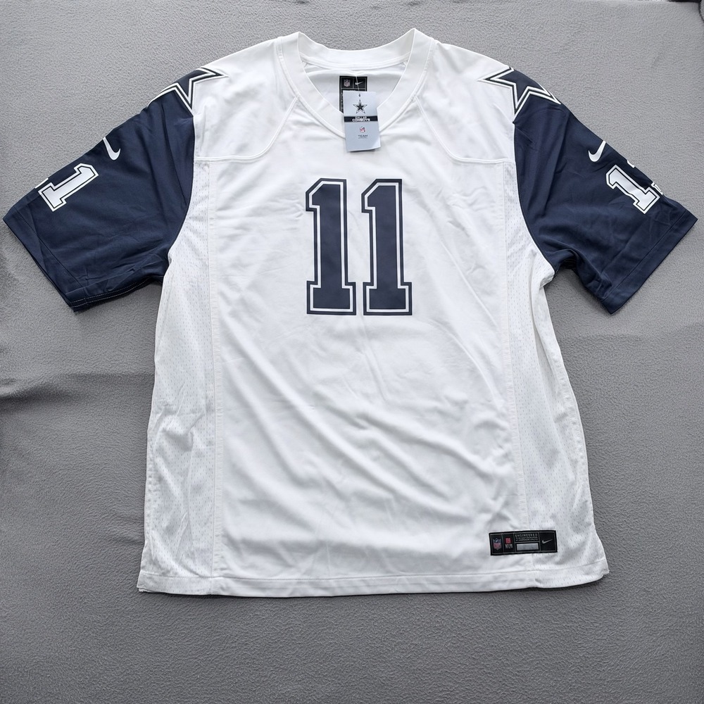 Dallas Cowboys Jersey Mens 2XL White NFL Football Micah Parsons Nike Color Rush